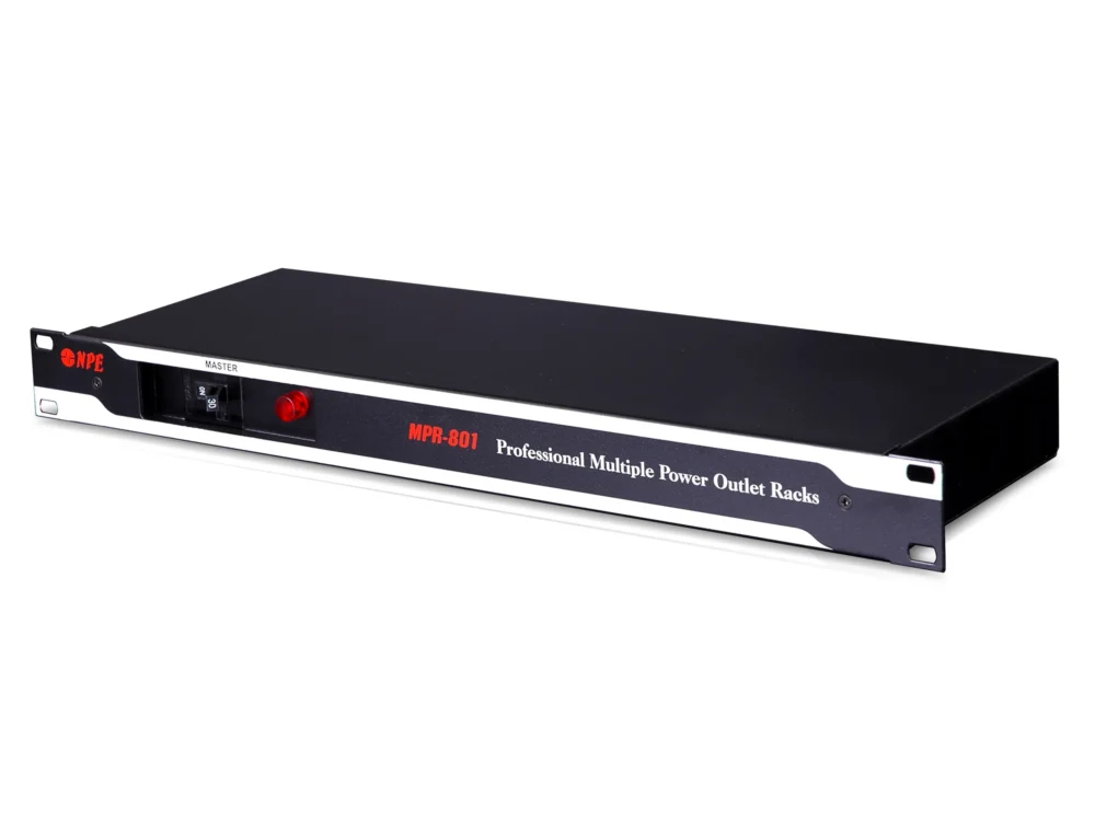 Npe Mpr-801 เพาเวอร์เบรกเกอร์ติดแร็ค 8 ช่อง ขนาด 1u Npe Mpr-801 เพาเวอร์เบรกเกอร์ติดแร็ค 8 ช่อง ขนาด 1u