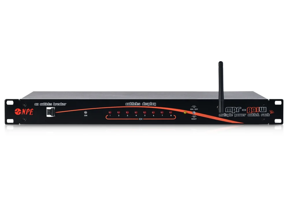 Npe Mpr-801w ปลั๊กรางจ่ายไฟติดแร็คอัจฉริยะ Wi-Fi 8 ช่อง 32a ขนาด 1u Npe Mpr-801w ปลั๊กรางจ่ายไฟติดแร็คอัจฉริยะ Wi-Fi 8 ช่อง 32a ขนาด 1u