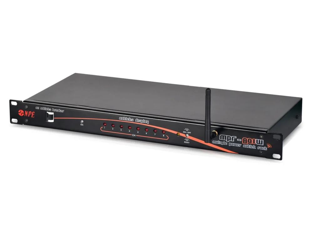 Npe Mpr-801w ปลั๊กรางจ่ายไฟติดแร็คอัจฉริยะ Wi-Fi 8 ช่อง 32a ขนาด 1u Npe Mpr-801w ปลั๊กรางจ่ายไฟติดแร็คอัจฉริยะ Wi-Fi 8 ช่อง 32a ขนาด 1u