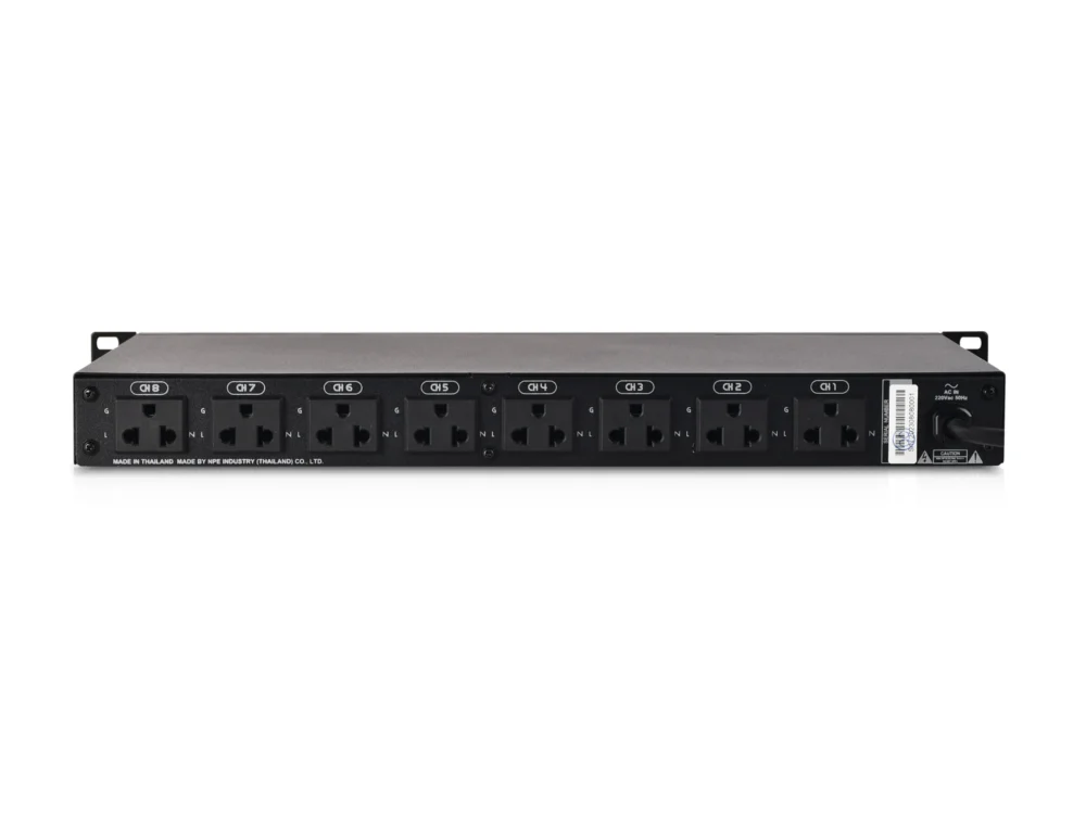 Npe Mpr-801w ปลั๊กรางจ่ายไฟติดแร็คอัจฉริยะ Wi-Fi 8 ช่อง 32a ขนาด 1u Npe Mpr-801w ปลั๊กรางจ่ายไฟติดแร็คอัจฉริยะ Wi-Fi 8 ช่อง 32a ขนาด 1u