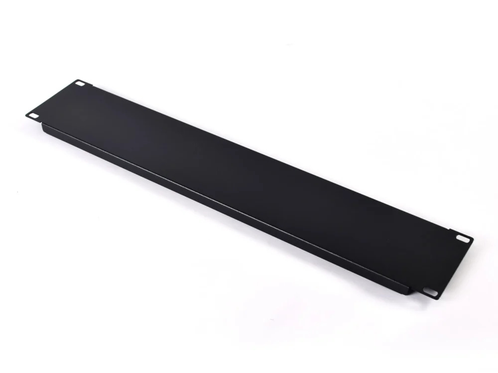 Npe Blank Panel 2u Al-Blk แผ่นปิดช่องว่างตู้แร็ค 19 นิ้ว อลูมิเนียม
