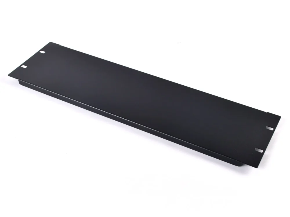 Npe Blank Panel 3u Al-Blk แผ่นปิดช่องว่างตู้แร็ค 19 นิ้ว อลูมิเนียมพ่นสีดำ Npe Blank Panel 3u Al-Blk แผ่นปิดช่องว่างตู้แร็ค 19 นิ้ว อลูมิเนียมพ่นสีดำ