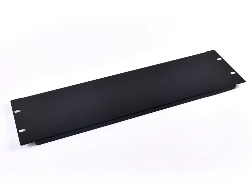 Npe Blank Panel 3u Al-Blk แผ่นปิดช่องว่างตู้แร็ค 19 นิ้ว อลูมิเนียมพ่นสีดำ Npe Blank Panel 3u Al-Blk แผ่นปิดช่องว่างตู้แร็ค 19 นิ้ว อลูมิเนียมพ่นสีดำ