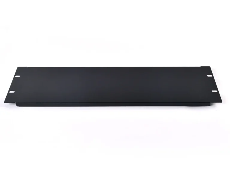 Npe Blank Panel 3u Al-Blk แผ่นปิดช่องว่างตู้แร็ค 19 นิ้ว อลูมิเนียมพ่นสีดำ
