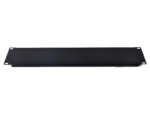 Npe Blank Panel 2u Ms-Blk แผ่นปิดช่องว่างตู้แร็ค 19 นิ้ว เหล็กพ่นสีดำ