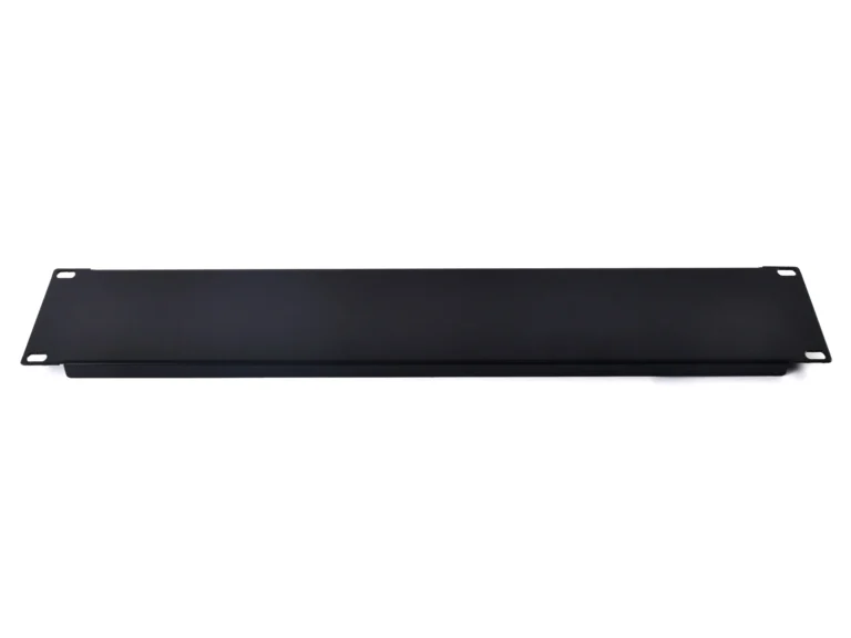 Npe Blank Panel 2u Ms-Blk แผ่นปิดช่องว่างตู้แร็ค 19 นิ้ว เหล็กพ่นสีดำ