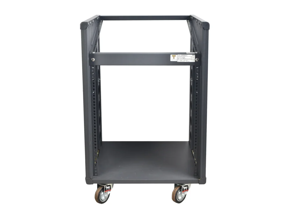 Npe Mrm-12u ตู้แร็คเครื่องเสียง 19 นิ้ว ขนาด 12u แบบ Move Rack โครงสร้างเหล็กทั้งชุด