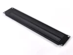 Npe Panel Airflow 2u แผ่นปิดช่องว่างตู้แร็ค 19 นิ้ว พร้อมช่องระบายอากาศ