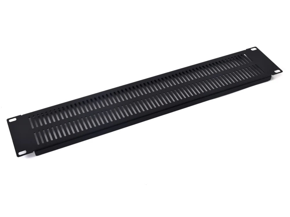 Npe Panel Airflow 2u แผ่นปิดช่องว่างตู้แร็ค 19 นิ้ว พร้อมช่องระบายอากาศ