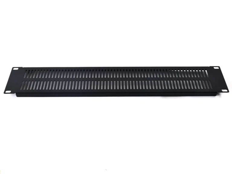 Npe Panel Airflow 2u แผ่นปิดช่องว่างตู้แร็ค 19 นิ้ว พร้อมช่องระบายอากาศ