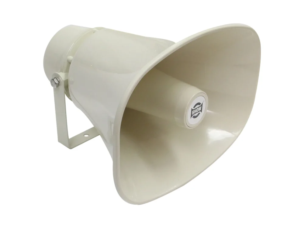 Ahuja Sc-30ah (Line) ลำโพงฮอร์นกลม 30 วัตต์ ระบบไลน์ 100v Outdoor Horn Speaker Ahuja Sc-30ah (Line) ลำโพงฮอร์นกลม 30 วัตต์ ระบบไลน์ 100v Outdoor Horn Speaker