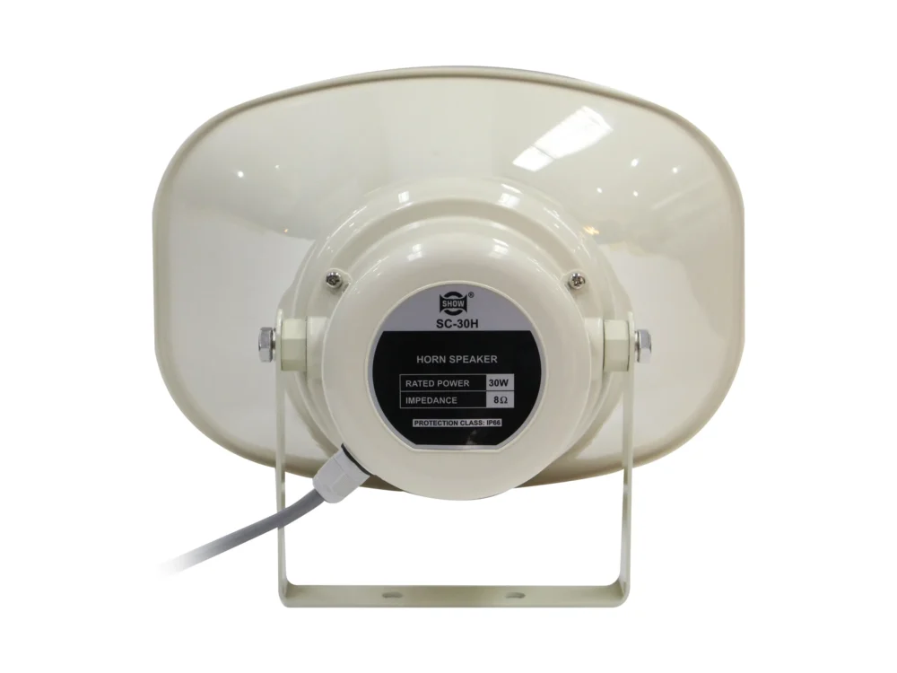 Ahuja Sc-30h ลำโพงฮอร์นกลม 30 วัตต์ 8 โอห์ม Outdoor Horn Speaker Ahuja Sc-30h ลำโพงฮอร์นกลม 30 วัตต์ 8 โอห์ม Outdoor Horn Speaker