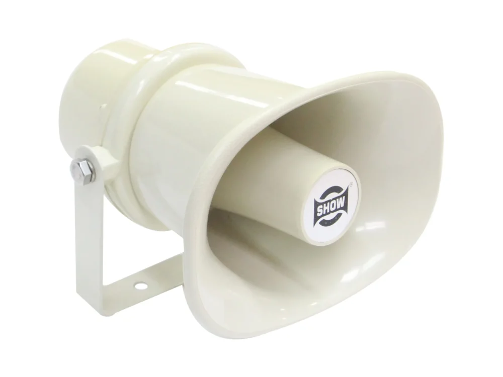 Ahuja Sc-10ah (Line) ลำโพงฮอร์นกลม 10 วัตต์ ระบบไลน์ 100v Outdoor Horn Speaker Ahuja Sc-10ah (Line) ลำโพงฮอร์นกลม 10 วัตต์ ระบบไลน์ 100v Outdoor Horn Speaker
