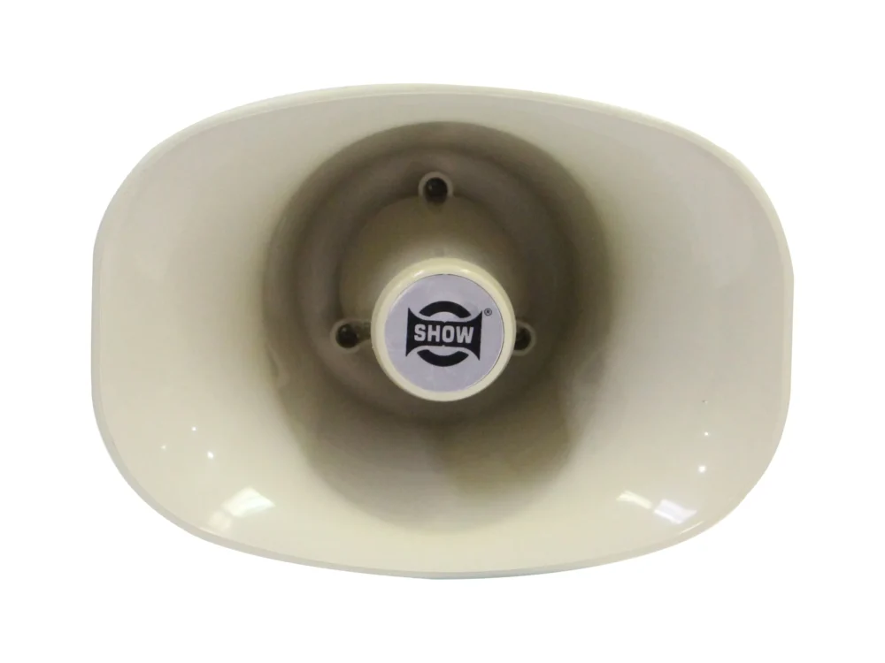 Ahuja Sc-15ah (Line) ลำโพงฮอร์นกลม 15 วัตต์ ระบบไลน์ 100v Outdoor Horn Speaker Ahuja Sc-15ah (Line) ลำโพงฮอร์นกลม 15 วัตต์ ระบบไลน์ 100v Outdoor Horn Speaker