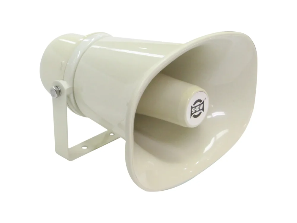Ahuja Sc-15ah (Line) ลำโพงฮอร์นกลม 15 วัตต์ ระบบไลน์ 100v Outdoor Horn Speaker Ahuja Sc-15ah (Line) ลำโพงฮอร์นกลม 15 วัตต์ ระบบไลน์ 100v Outdoor Horn Speaker