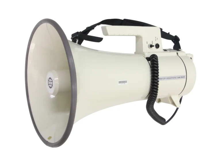 Show Er-67s โทรโข่งแบบสะพายไหล่และถือมือ กำลังขับ 35 วัตต์ พร้อมเสียงไซเรน Megaphone