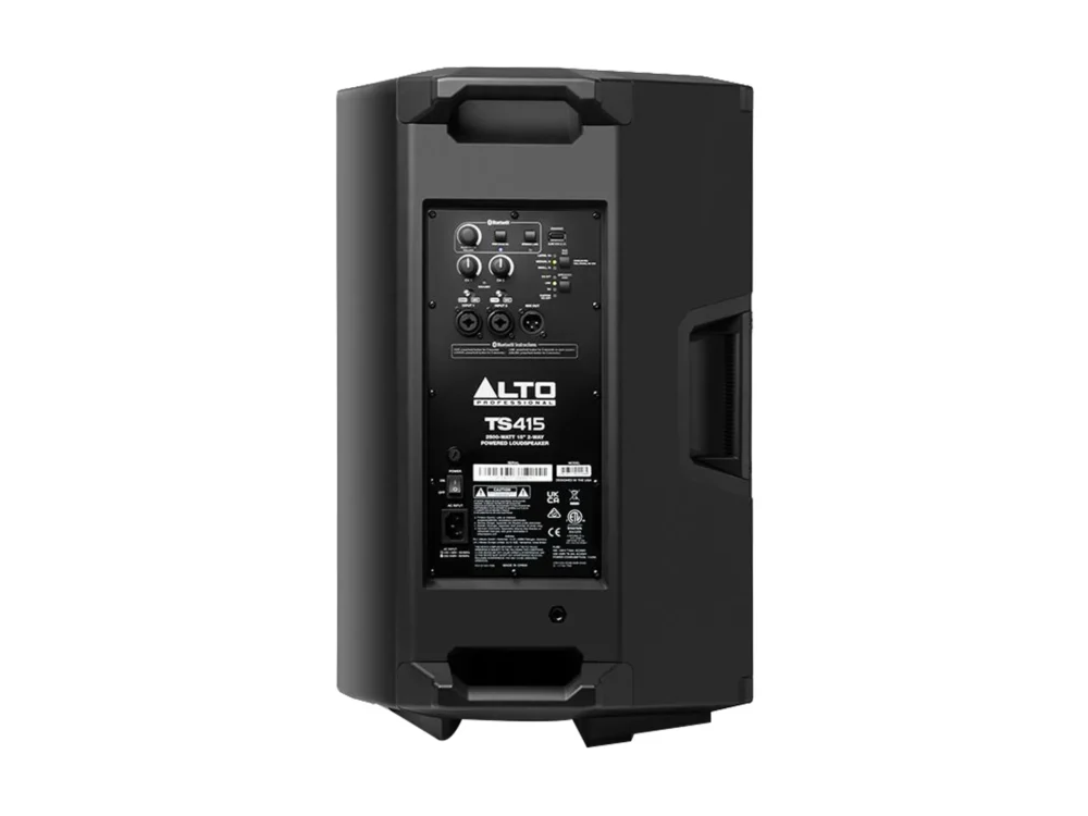 Alto Ts415 ลำโพงแอคทีฟ 15 นิ้ว 2500 วัตต์ พร้อม Bluetooth Dsp และ App Control Alto Ts415 ลำโพงแอคทีฟ 15 นิ้ว 2500 วัตต์ พร้อม Bluetooth Dsp และ App Control