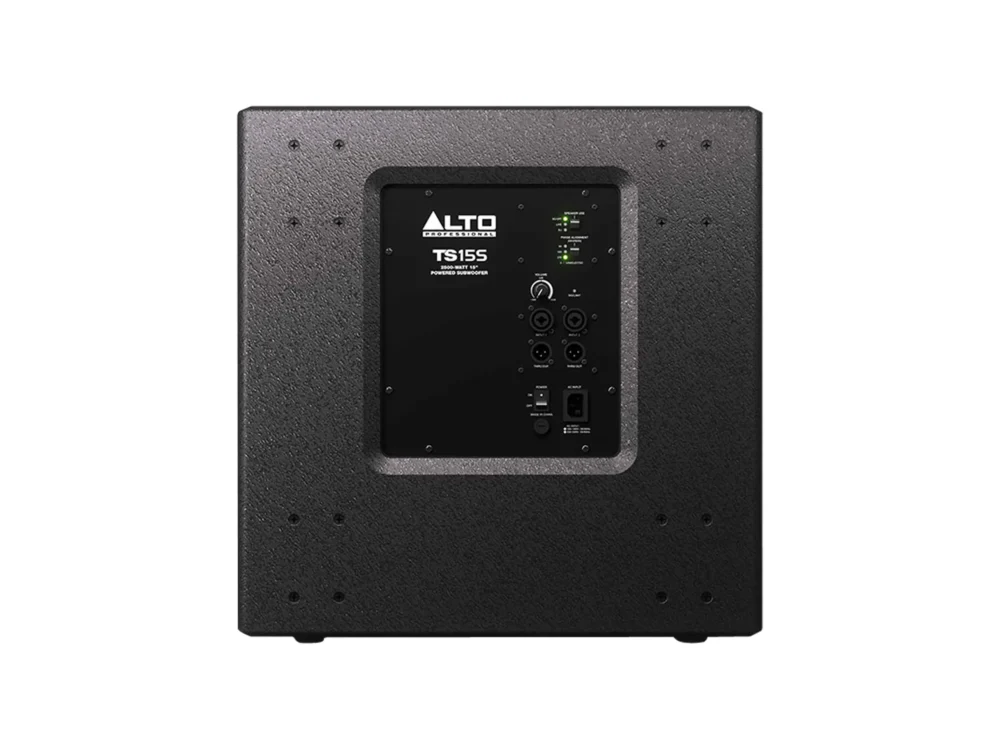 Alto Ts15s ซับวูฟเฟอร์แอคทีฟ 15 นิ้ว 2500 วัตต์ Class-D Powered Subwoofer Alto Ts15s ซับวูฟเฟอร์แอคทีฟ 15 นิ้ว 2500 วัตต์ Class-D Powered Subwoofer