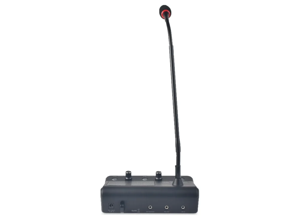 Takstar Da-239 สีดำ ชุดไมโครโฟนประกาศ
