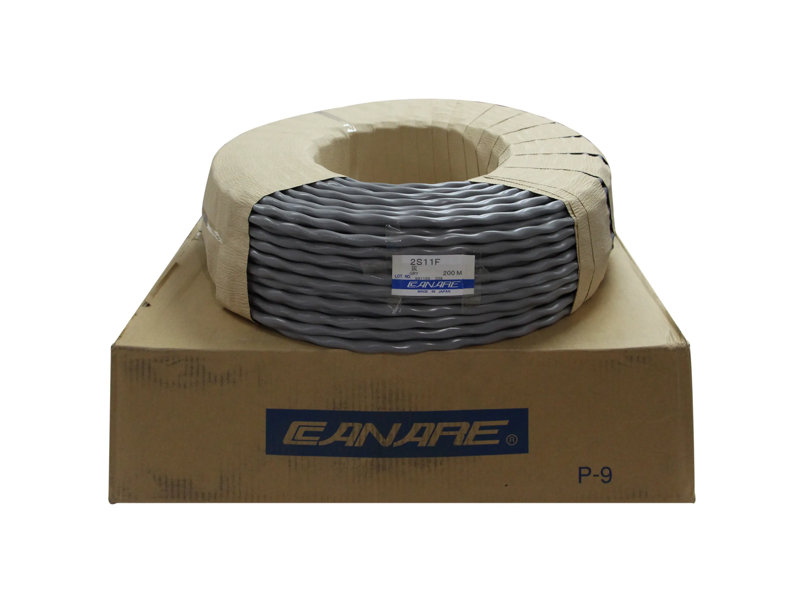 Canare 2s11f สายลำโพง 2x12awg 100m (สีเทา) Canare 2s11f สายลำโพง 2x12awg 100m (สีเทา)