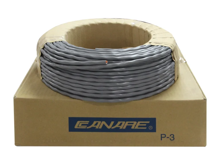 Canare 2s9fg สายลำโพง Ofc 2x14awg 100m (สีเทา)