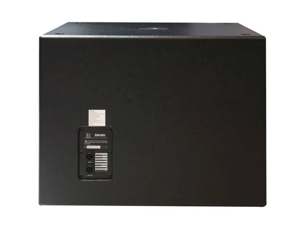 Beta Three Eb118d ตู้ลำโพงซับวูฟเฟอร์ 18 นิ้ว 500 วัตต์ Passive Subwoofer Beta Three Eb118d ตู้ลำโพงซับวูฟเฟอร์ 18 นิ้ว 500 วัตต์ Passive Subwoofer