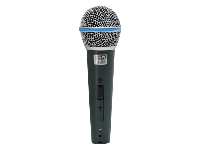 Npe Sm-58a (New) ไมโครโฟนไดนามิกแบบมีสาย Uni-Directional สำหรับร้องเพลงและพูด