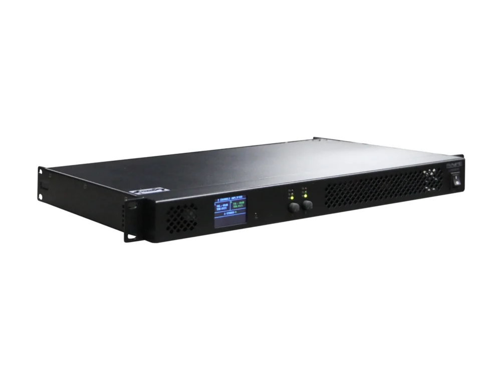 Mynpe Lx2300 ดิจิตอลเพาเวอร์แอมป์ Class D 2 แชนแนล ขนาด 1u 2x300w Mynpe Lx2300 ดิจิตอลเพาเวอร์แอมป์ Class D 2 แชนแนล ขนาด 1u 2x300w