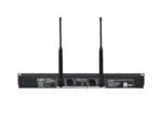 Npe Uw-777 ไมโครโฟนไร้สายถือคู่ Uhf True Diversity พร้อมสแกนความถี่อัตโนมัติ