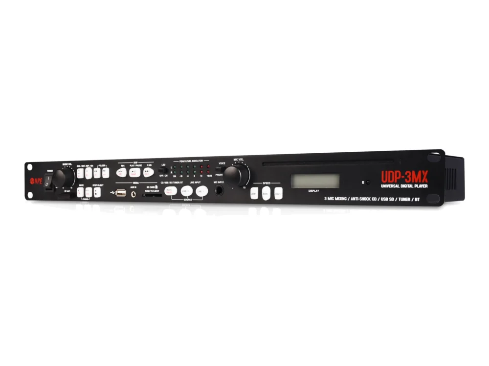 Npe Udp-3mx เครื่องเล่นสื่ออเนกประสงค์ Cd/mp3 Bluetooth Usb Sd พร้อมวิทยุ Fm/am