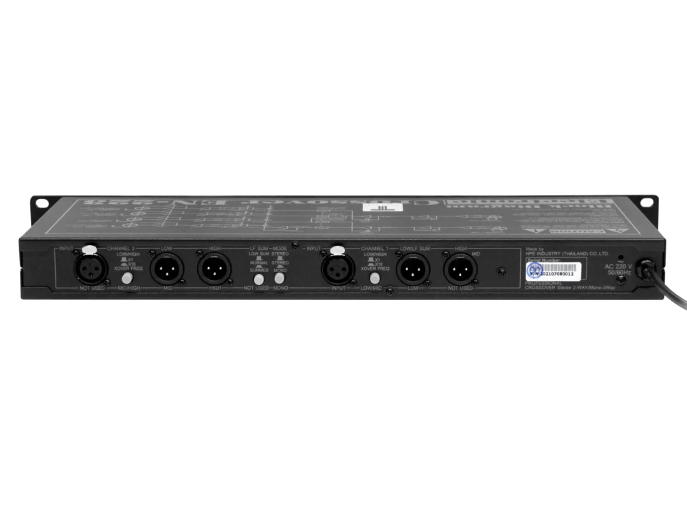 Npe En-223 ครอสโอเวอร์ 2 ทาง Stereo / 3 ทาง Mono แบบ Analog Npe En-223 ครอสโอเวอร์ 2 ทาง Stereo / 3 ทาง Mono แบบ Analog