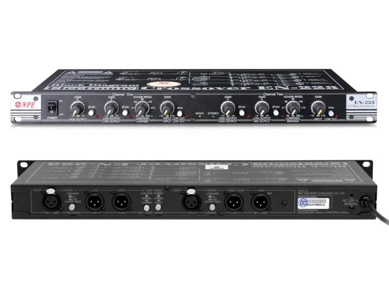 Npe En-223 ครอสโอเวอร์ 2 ทาง Stereo / 3 ทาง Mono แบบ Analog