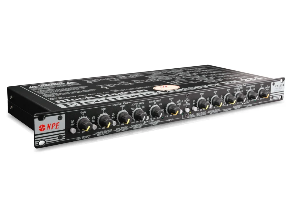 Npe En-234 ครอสโอเวอร์ 2/3 ทาง Stereo และ 4 ทาง Mono แบบ Analog Npe En-234 ครอสโอเวอร์ 2/3 ทาง Stereo และ 4 ทาง Mono แบบ Analog