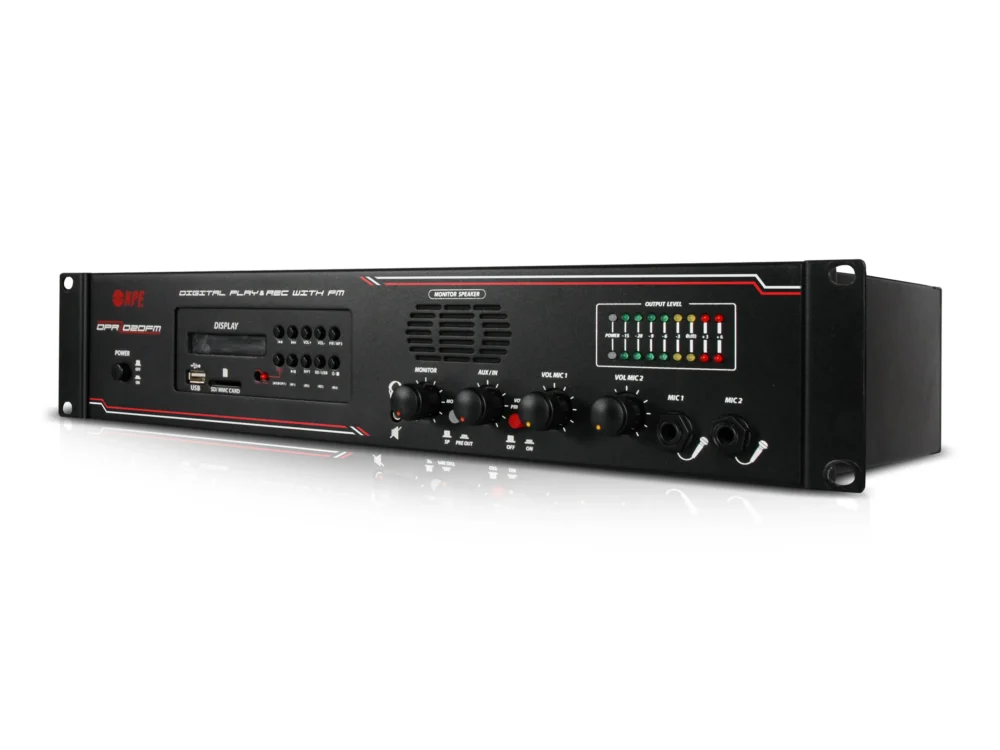 Npe Dpr-020fm เครื่องเล่นและบันทึกเสียงดิจิตอล Mp3 พร้อมวิทยุ Fm รองรับ Usb และ Sd Card