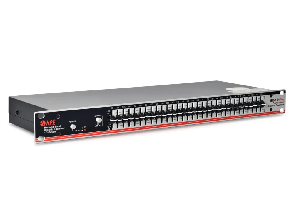 Npe Ge-131pro กราฟิกอีควอไลเซอร์ 31 แบนด์ Mono 1/3 Octave Npe Ge-131pro กราฟิกอีควอไลเซอร์ 31 แบนด์ Mono 1/3 Octave