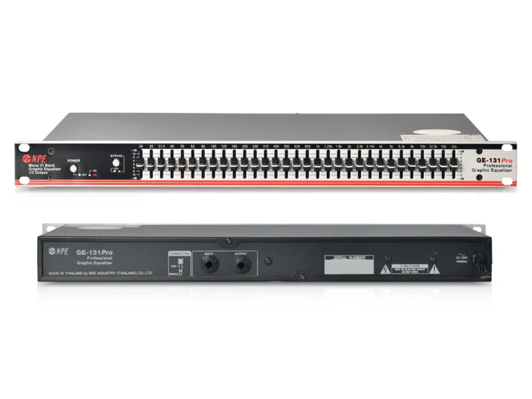 Npe Ge-131pro กราฟิกอีควอไลเซอร์ 31 แบนด์ Mono 1/3 Octave