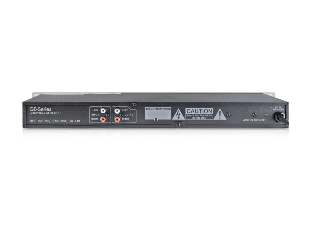 Npe Ge-215 Pro กราฟิกอีควอไลเซอร์ 15 แบนด์ Stereo 2/3 Octave Npe Ge-215 Pro กราฟิกอีควอไลเซอร์ 15 แบนด์ Stereo 2/3 Octave