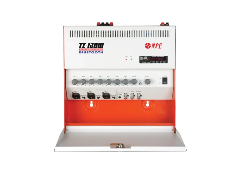 Npe Ti-120w เครื่องขยายเสียงห้องเรียน 120w พร้อม Bluetooth Usb/sd Mp3 และ Fm Radio