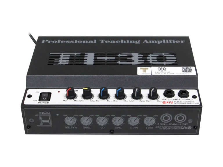 Npe Ti-30 เครื่องขยายเสียงห้องเรียน 30w รองรับ 2 Mic 2 Aux