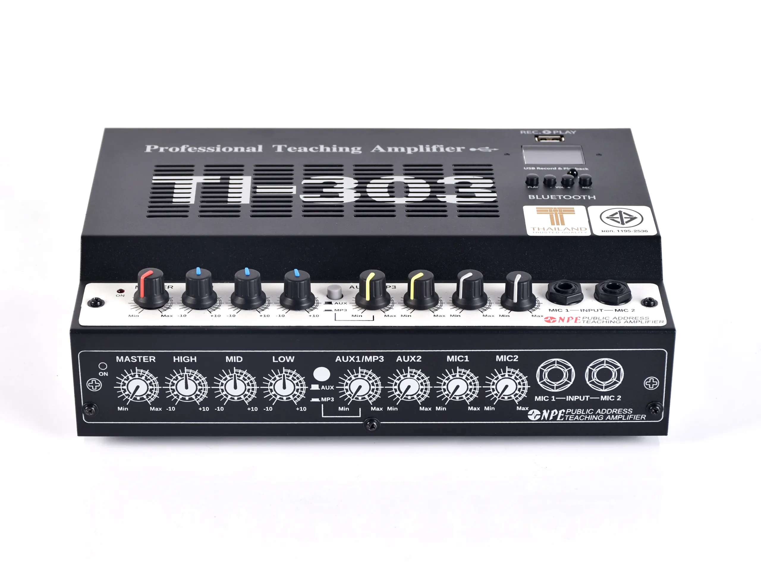 Npe Ti-303(Mp3) เครื่องขยายเสียงห้องเรียน 30w พร้อม Bluetooth Usb/sd Mp3 Npe Ti-303(Mp3) เครื่องขยายเสียงห้องเรียน 30w พร้อม Bluetooth Usb/sd Mp3