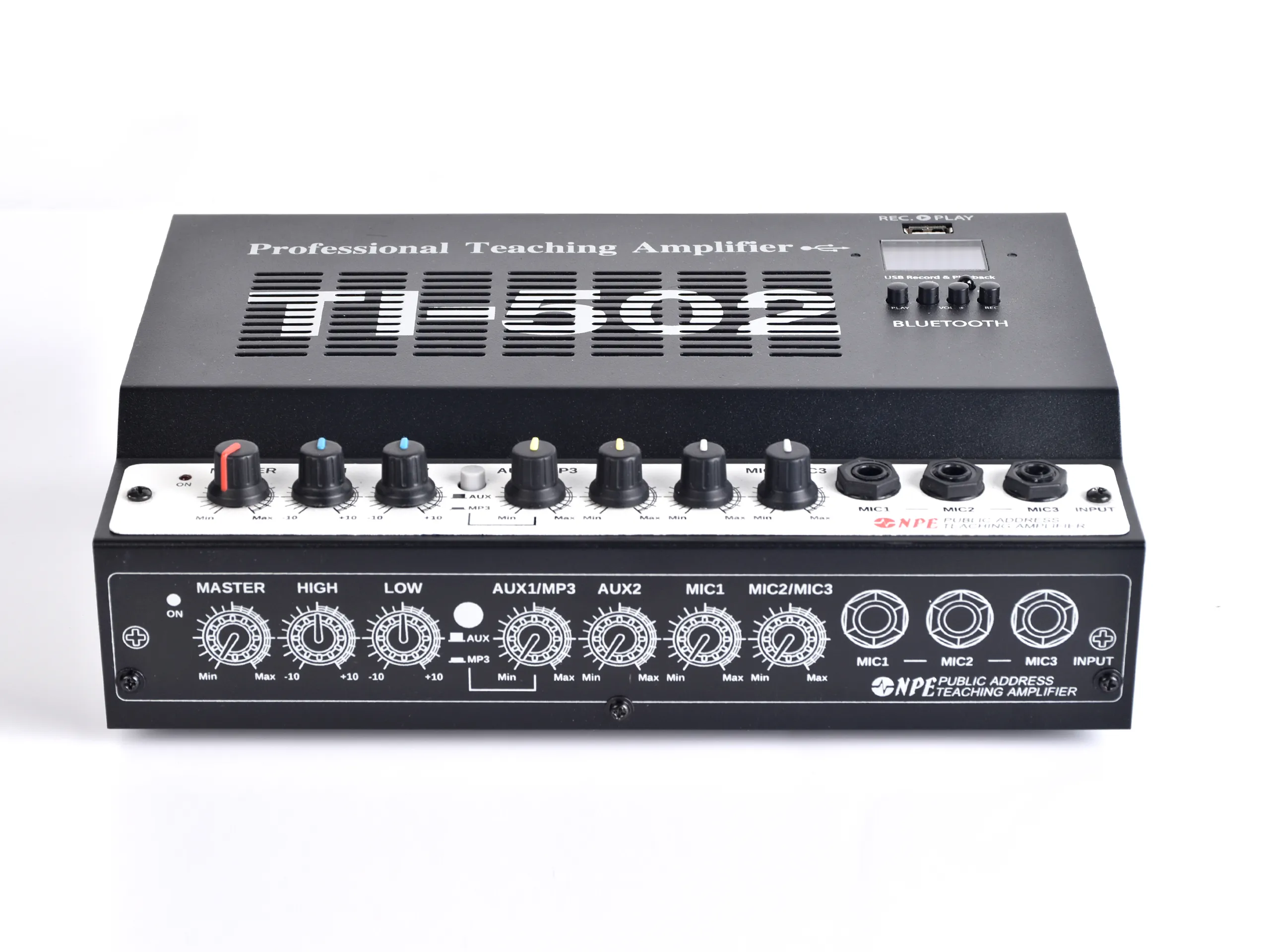 Npe Ti-502(Mp3) เครื่องขยายเสียงห้องเรียน 50w พร้อม Bluetooth Usb/sd Mp3 Npe Ti-502(Mp3) เครื่องขยายเสียงห้องเรียน 50w พร้อม Bluetooth Usb/sd Mp3