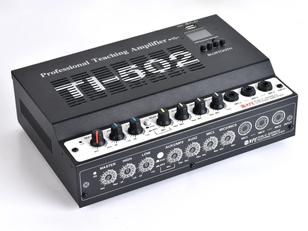 Npe Ti-502(Mp3) เครื่องขยายเสียงห้องเรียน 50w พร้อม Bluetooth Usb/sd Mp3 Npe Ti-502(Mp3) เครื่องขยายเสียงห้องเรียน 50w พร้อม Bluetooth Usb/sd Mp3