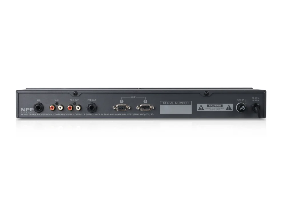 Npe Cf-50s ชุดควบคุมระบบประชุมพร้อมเครื่องบันทึกเสียง Sd Card สำหรับ Cf-50 Series Npe Cf-50s ชุดควบคุมระบบประชุมพร้อมเครื่องบันทึกเสียง Sd Card สำหรับ Cf-50 Series