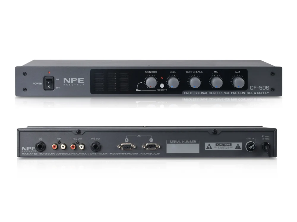 Npe Cf-50s ชุดควบคุมระบบประชุมพร้อมเครื่องบันทึกเสียง Sd Card สำหรับ Cf-50 Series Npe Cf-50s ชุดควบคุมระบบประชุมพร้อมเครื่องบันทึกเสียง Sd Card สำหรับ Cf-50 Series