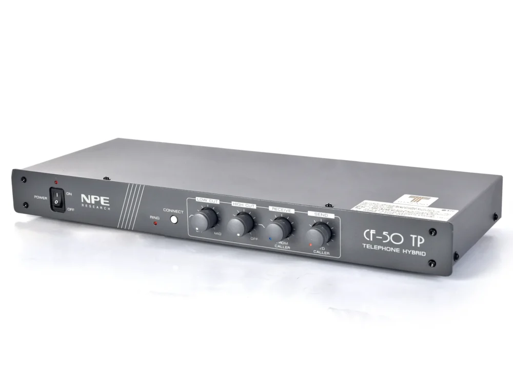 Npe Cf-50tp เครื่องเชื่อมสัญญาณโทรศัพท์สำหรับระบบประชุม Conference Telephone Hybrid Npe Cf-50tp เครื่องเชื่อมสัญญาณโทรศัพท์สำหรับระบบประชุม Conference Telephone Hybrid
