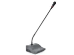 Npe Cf-50dr ไมโครโฟนผู้ร่วมประชุมระบบอนาล็อก พร้อมลำโพงในตัวและไฟวงแหวน Led