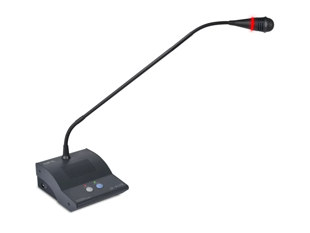 Npe Cf-50cr(L) ไมโครโฟนประธานชุดประชุมอนาล็อก พร้อม Priority และไฟวงแหวน Led Npe Cf-50cr(L) ไมโครโฟนประธานชุดประชุมอนาล็อก พร้อม Priority และไฟวงแหวน Led