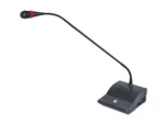 Npe Cf-50dr(L) ไมโครโฟนผู้ร่วมประชุมระบบอนาล็อก ก้านยาว 60 ซม. พร้อมไฟวงแหวน Led
