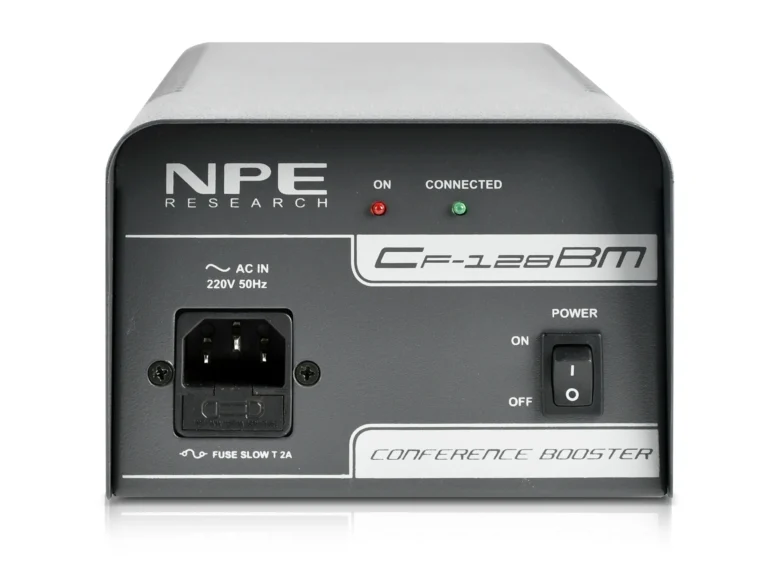 Npe Cf-128bm ชุดขยายระบบประชุม Booster Unit สำหรับเพิ่มจำนวนไมโครโฟน Cf-128 Series