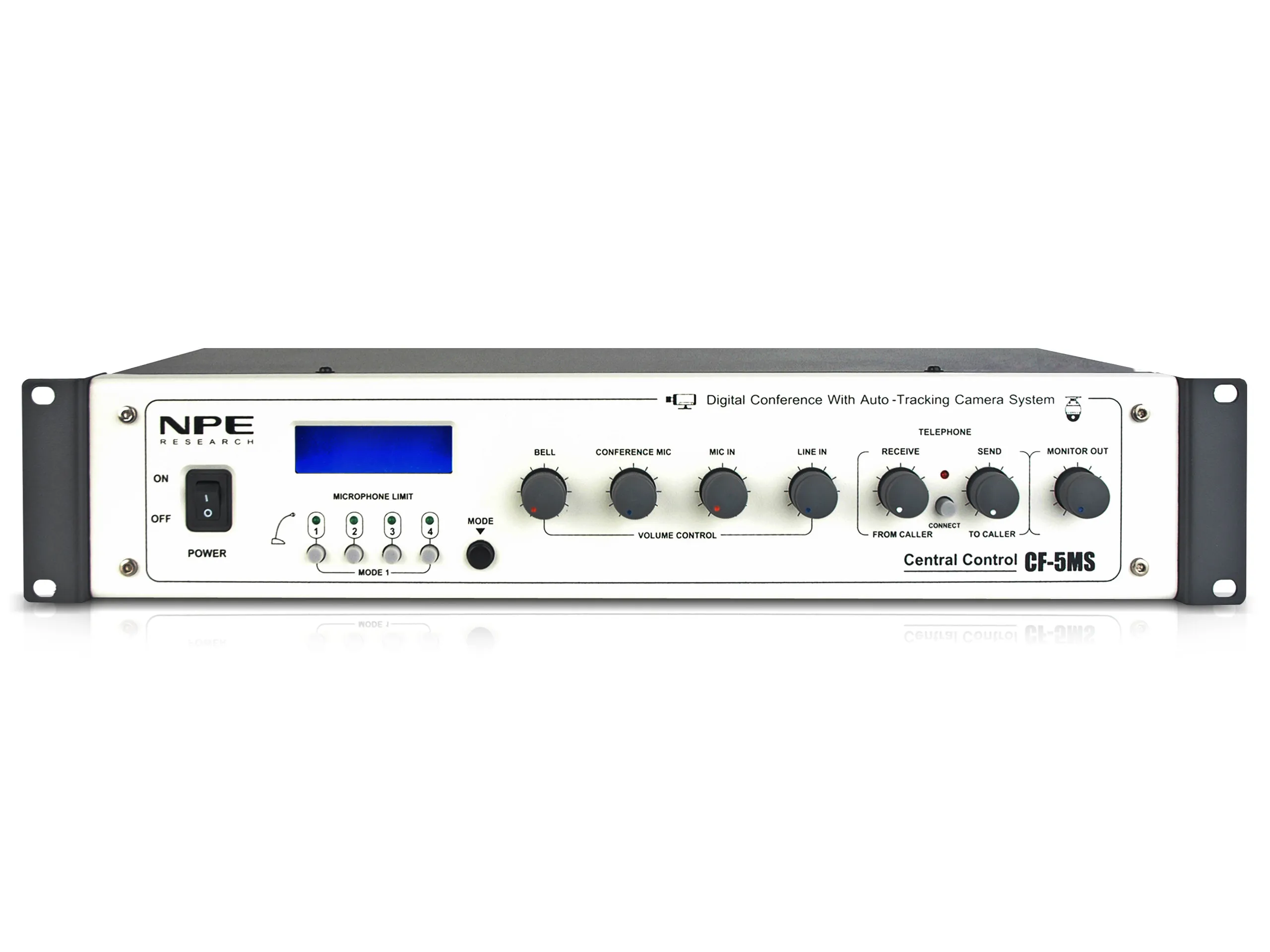 Npe Cf-5ms (M-Type Ii) ชุดควบคุมและจ่ายไฟระบบประชุมดิจิตอล รองรับไมโครโฟนสูงสุด 50 ชุด Npe Cf-5ms (M-Type Ii) ชุดควบคุมและจ่ายไฟระบบประชุมดิจิตอล รองรับไมโครโฟนสูงสุด 50 ชุด